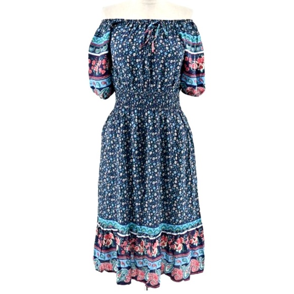 Kindred Dresses & Skirts - Anthropologie Kindred Floral Paisley Dress